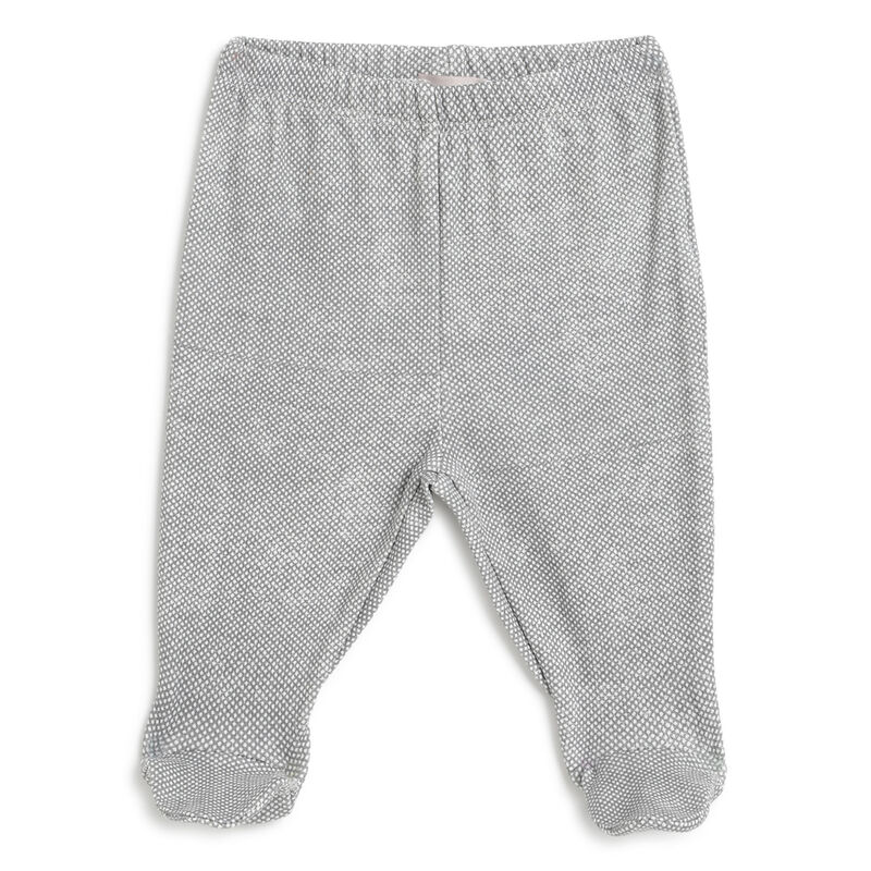 Boys Grey Printed Sweater with Leggings image number 2